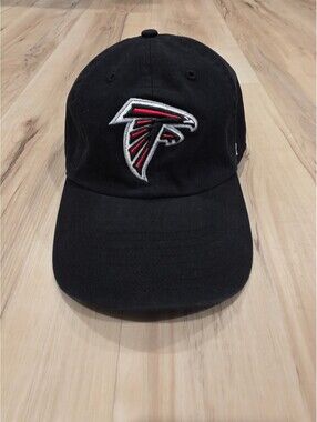 '47 Brand Atlanta Falcons Black Adjustable Baseball Cap Hat